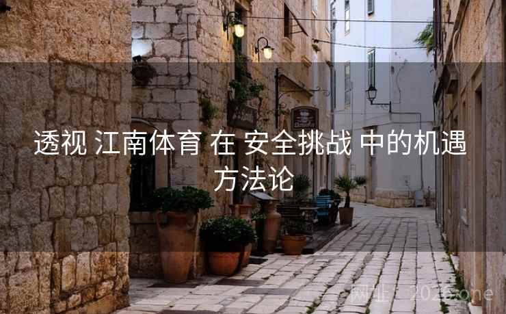 透视 江南体育 在 安全挑战 中的机遇 方法论